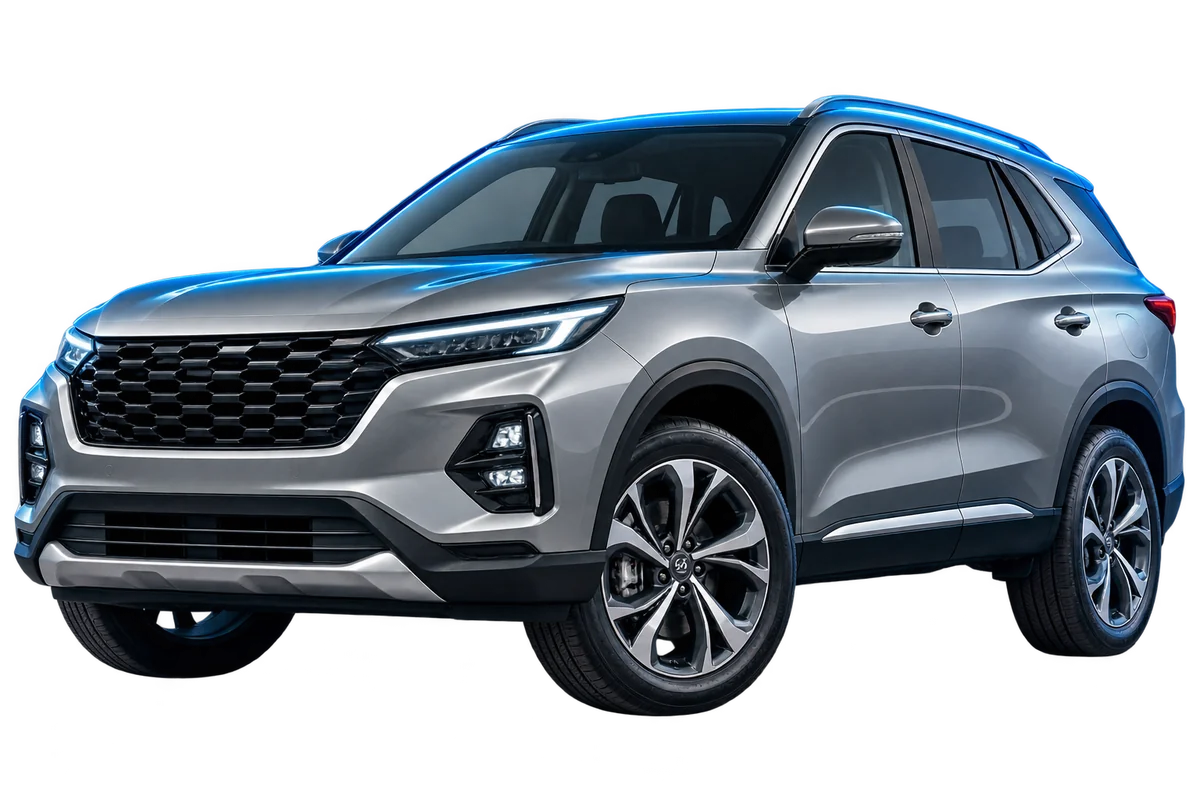 A modern SUV of the kind serviced daily at GK Motors, Rohtak